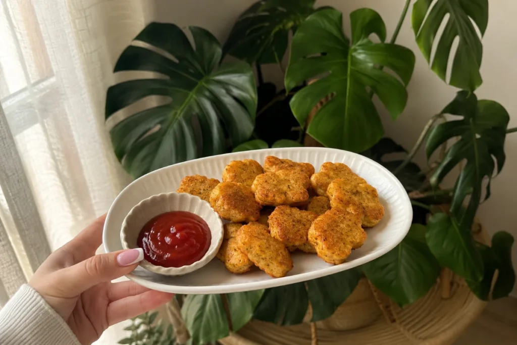 ناگت مرغ خانگی